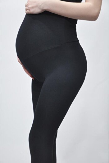 REVA Winter Maternity Leggings with Corsage