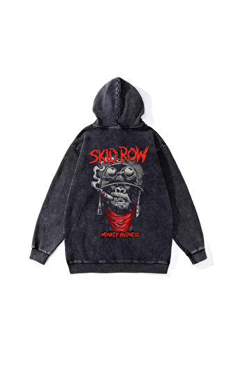 GOSSİP TEAM Пральна тканина Rock Серія Skidrow Капюшон Hoodie Світшот
