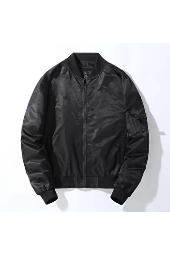 Toum Motorbike Printed Unisex Bomber Jacket