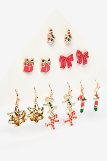 Penti New Year Colorful Earrings Set