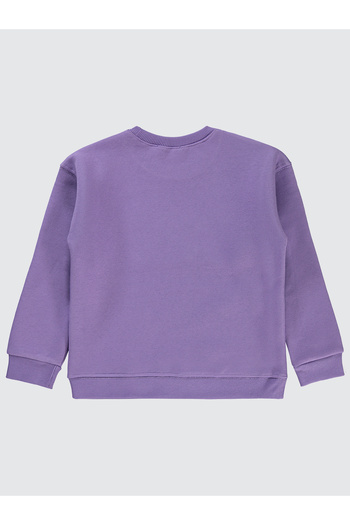Civil Girls 10-13 Years Old Girl's Sweatshirt - Meta Lilac