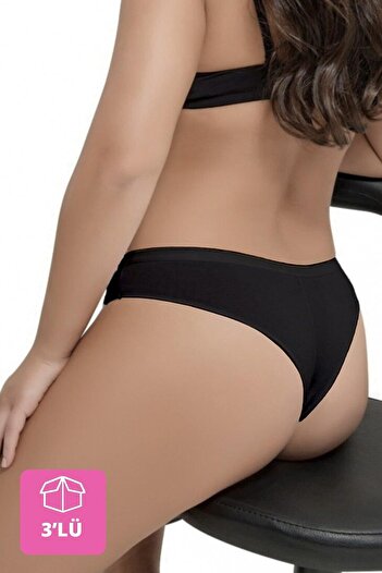 X-Lady Γυναικεία εσώρουχα Brazilian Koton Modal Σετ 3 - 1611