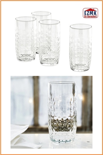 IKEA Fröjda Glass Set \ 4-Piece Soft Drink Glass \ Water Glass 400 ml