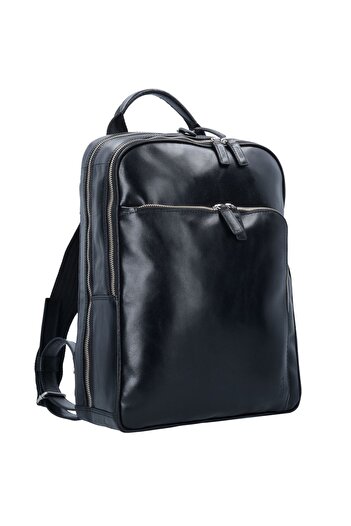 Picard Buddy backpack leather 39 cm laptop compartment