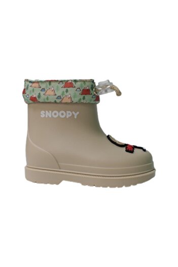IGOR İgor Snoopy Çocuk Yağmur Çizmesi Bej