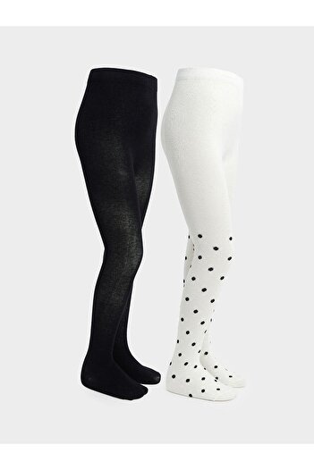 LC Waikiki Lcw Kids Girls Pantyhose 2-Piece (W4)
