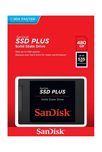 SanDisk Ssd Plus 480Gb Sdssda-480G-G26