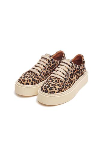 derinet Bağcıklı Kadın Sneaker