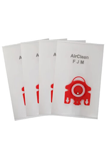 Chisty Miele Classic C1 Junior Powerline Compatible 4 Pieces Vacuum Cleaner Dust Bag + Filter