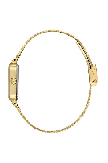 Daniel Klein Gold Color Women's Wristwatch - Metal Case and Band