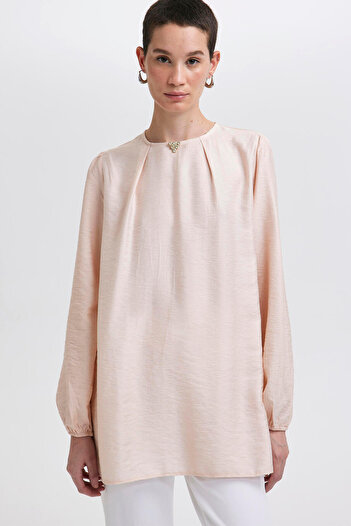 Touché Privé Tunic - Button Detailed