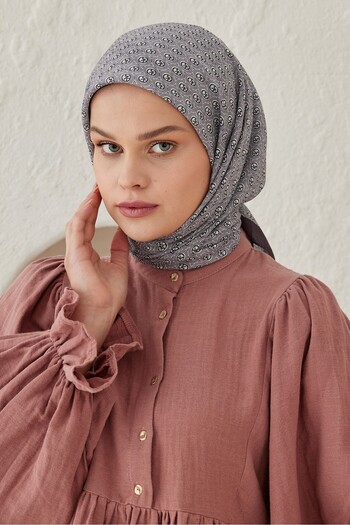 Modakaşmir Circular Mk Cotton Scarf
