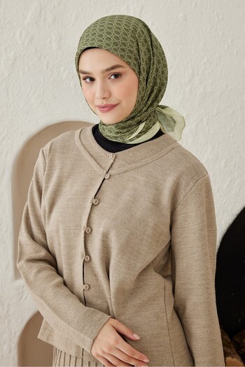 Modakaşmir Circular Mk Cotton Scarf