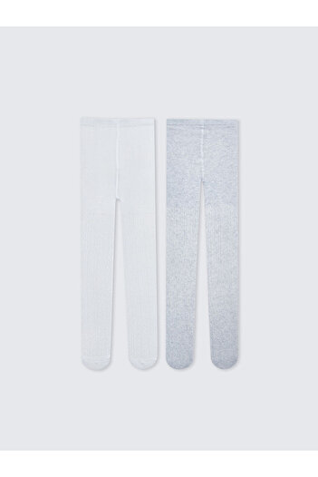 LC Waikiki Lcwk Basic Baby Girl Pantyhose 2 Pack