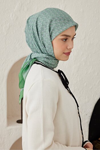 Modakaşmir Circular Mk Cotton Scarf