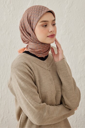 Modakaşmir Circular Mk Cotton Scarf