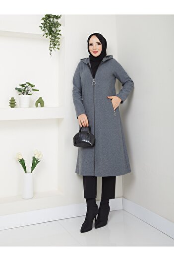 DLC Tekstil Hooded Zippered Stamp