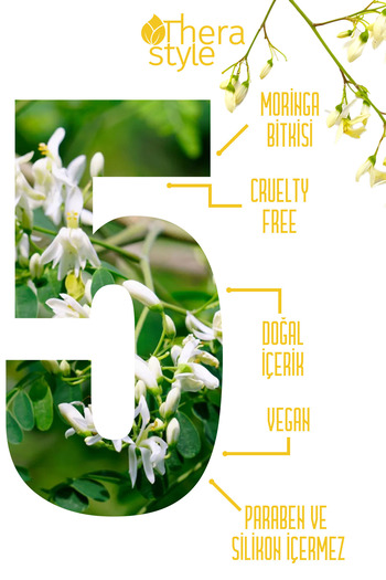 Thera Style Moringa Arındırıcı Vegan Duş Jeli 500ml | Kalıcı Koku Büyük Boy Shower Gel