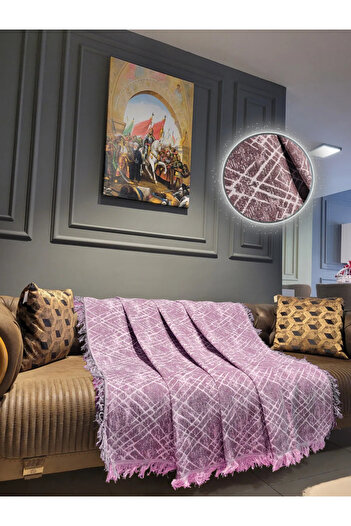 Rell Home Pamuklu Lüks Kaymaz Koltuk Örtüsü | Çok Amaçlı Örtü | Çift Taraflı | Terletmez, Kaymaz, Toplanmaz