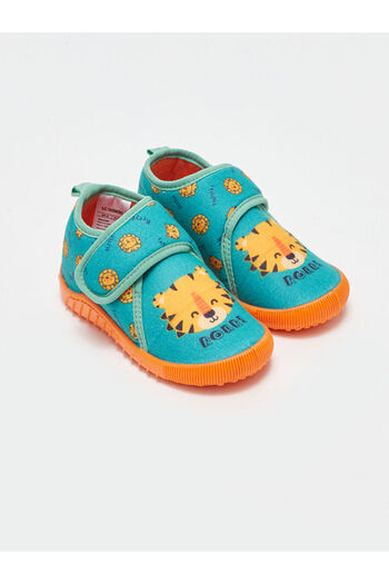 LC Waikiki Printed Velcro Baby Boy Slippers