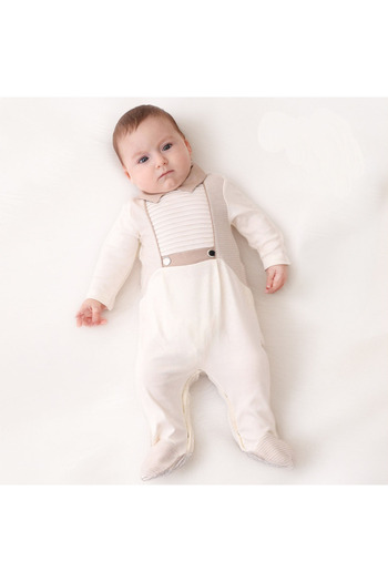 DIDuStore 0-9 Months Roasted Booties Jumpsuit