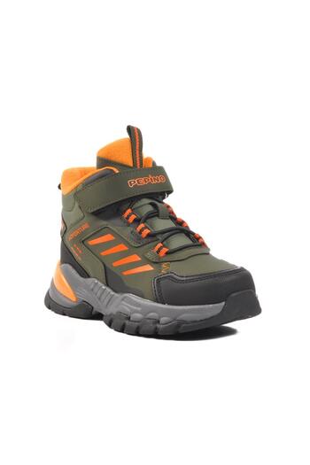 pepino 1807-F Khaki-Orange Children's Outdoor Boots