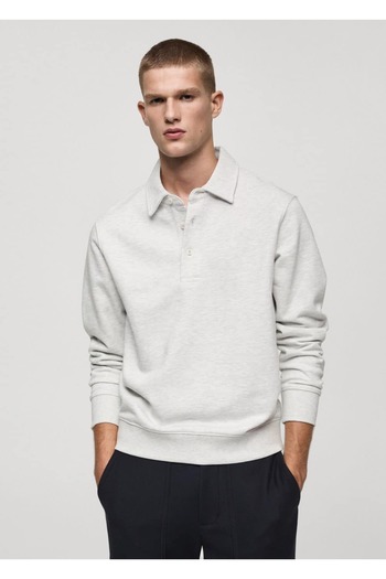 MANGO Man 100% Cotton Polo T-Shirt