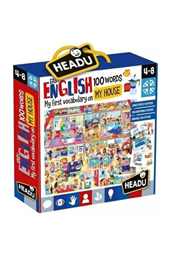 Headu Easy Englısh 100 Words My House (4-8 YEARS)