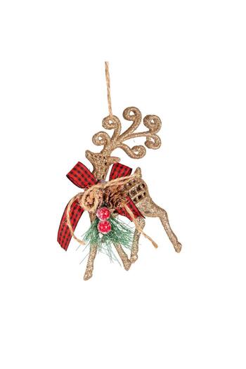 ÇIRPAN EV Gold Silvery Christmas Decor 8X15Cm