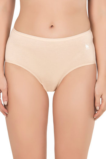 ÖZKAN underwear Özkan 23922 6 قطع من سراويل باتو النسائية القطنية المرنة الناعمة عالية الخصر