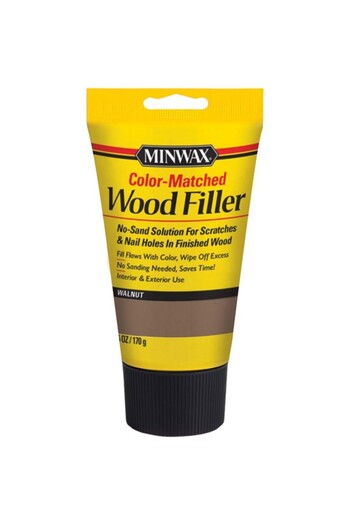 Minwax No Sand Solution Color Matched Paintable Wood Filler 6oz