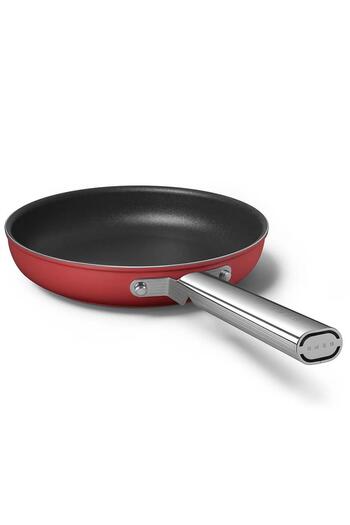 SMEG Cookware 50's Style Grande Kırmızı 6'lı Tencere&tava Seti Ckwgrnd