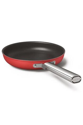 SMEG Cookware 50's Style Exclusıve Kırmızı 8'li Tencere&tava Seti Ckwexc