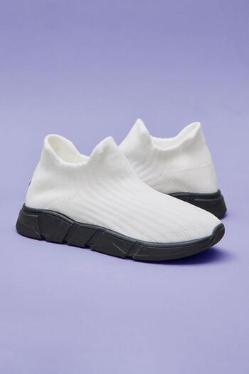 Katia&Bony Relax Kids Sock Shoes White