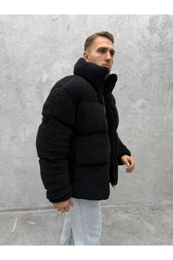 NOUCAMP Şişme Mont Peluş Kıvırcık Yeni Sezon