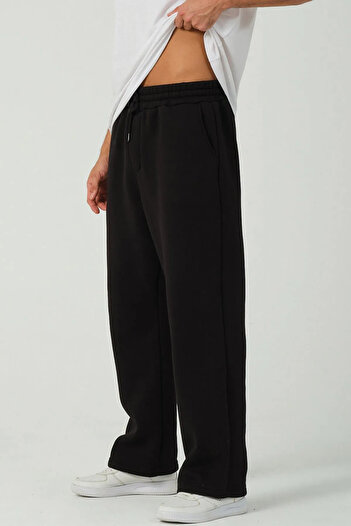 OXVİN Raised Baggy Sweatpants Χοντρό χειμώνα με φλις εσωτερικά (αρχική εφαρμογή)