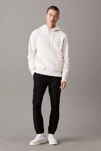 Calvin Klein Skinny Cargo Men's Black Pants J30J326438-Beh