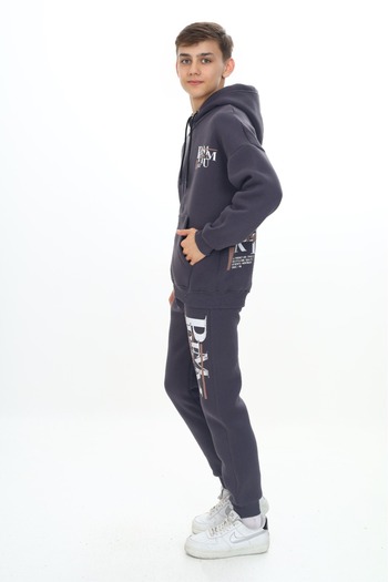 Bevitton Boy's Luxury Tracksuit Set - 3 Drawstring, Zipper, Skc