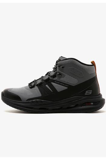 SKECHERS Orvan Montfort Arch Fit - Waterrepellent Suit Men's Boots Black Gray