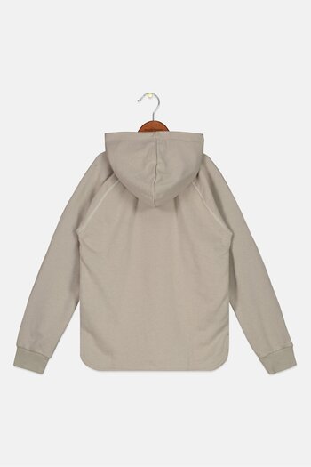 UMBRO Kid Girls Sportswear Fit Long Sleeve Hoodie, Beige