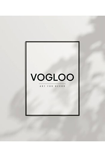 VOGLOO Black Frame 40X60 cm