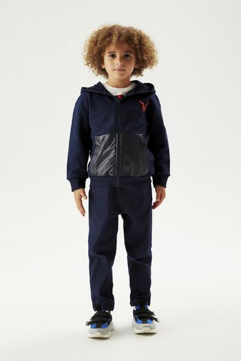 Nebbati Bg Store Boy's Navy Blue αθλητική φόρμα Top 23fw0nb3421