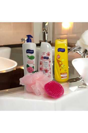 Hobby Rose Extract Shampoo - Conditioner and Orchid Gel (1000Ml+500Ml+500Ml)