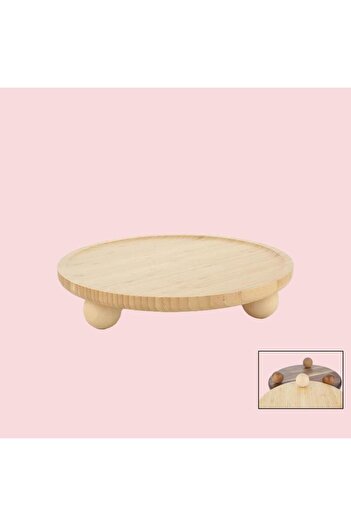 MİEN Mien Men7B28 Bamboo Ball Standing Presenter 32 cm