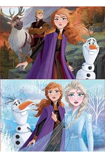 EDUCA 2X50 Frozen 2 Puzzle 18086 Wooden Puzzle