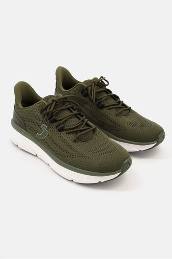 Safety jogger Men Lace Up Athletic Sport Shoes, Olive
