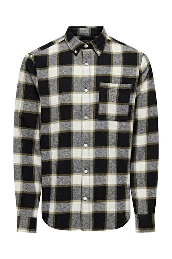 Only & Sons ONSRAL LS SLIM CHECK SHIRT SHIRT