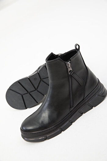 SOHO Women's Black Boots - 19946 Model Bootie