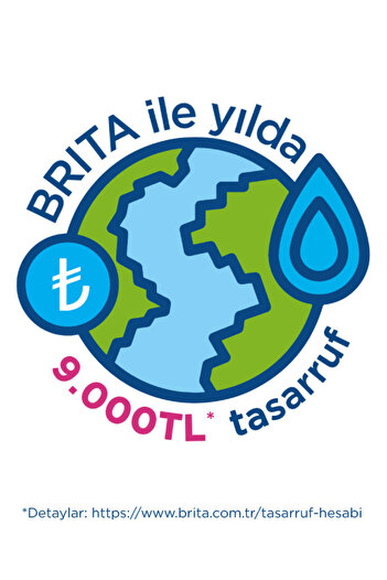 BRITA Flow 1x Maxtra Pro All-in-1 Filtreli Su Arıtma Sebili - 8,2 lt