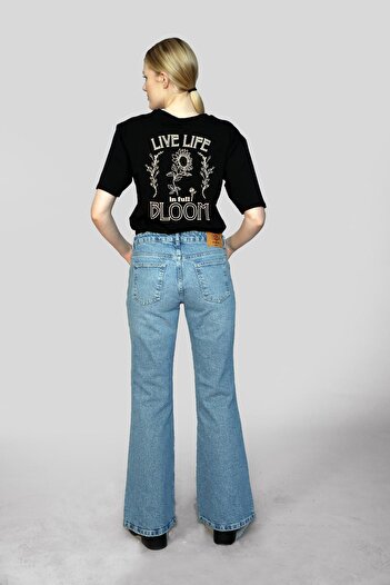 Lee Cooper Luna Kadın Jean Pantolon Lıght Blue